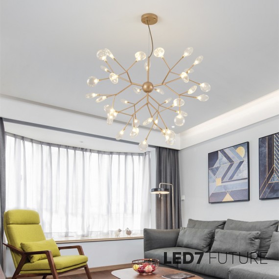 Innerspace - Heracleum Crystal Chandelier